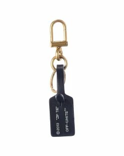 Wholesale ⭐ Off-White™ 👩 women Off-White Zip Tie Leather Key Ring 👍