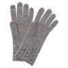 Budget 🎉 women Forte Cashmere Pearl Studded Cashmere Gloves ✨