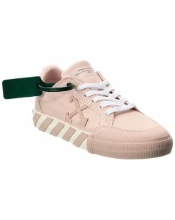 Deals 🥰 OFF WHITE 👩 women Off-White Low Vulcanized Canvas 👟 Sneaker 🎁