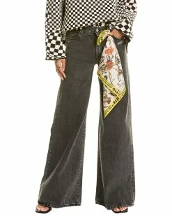 Budget 🛒 Off-White™ 👩 women Off-White Grey Wide Leg Jean 🧨 -US Off-White Sales 2022 0afaa14ab29f4067bd5eb1a23e8b5fa9 1080x