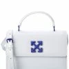 Buy 🧨 Off-White&trade; 👩 women Off-White Jitney 1.4 Leather Shoulder Bag 🔔