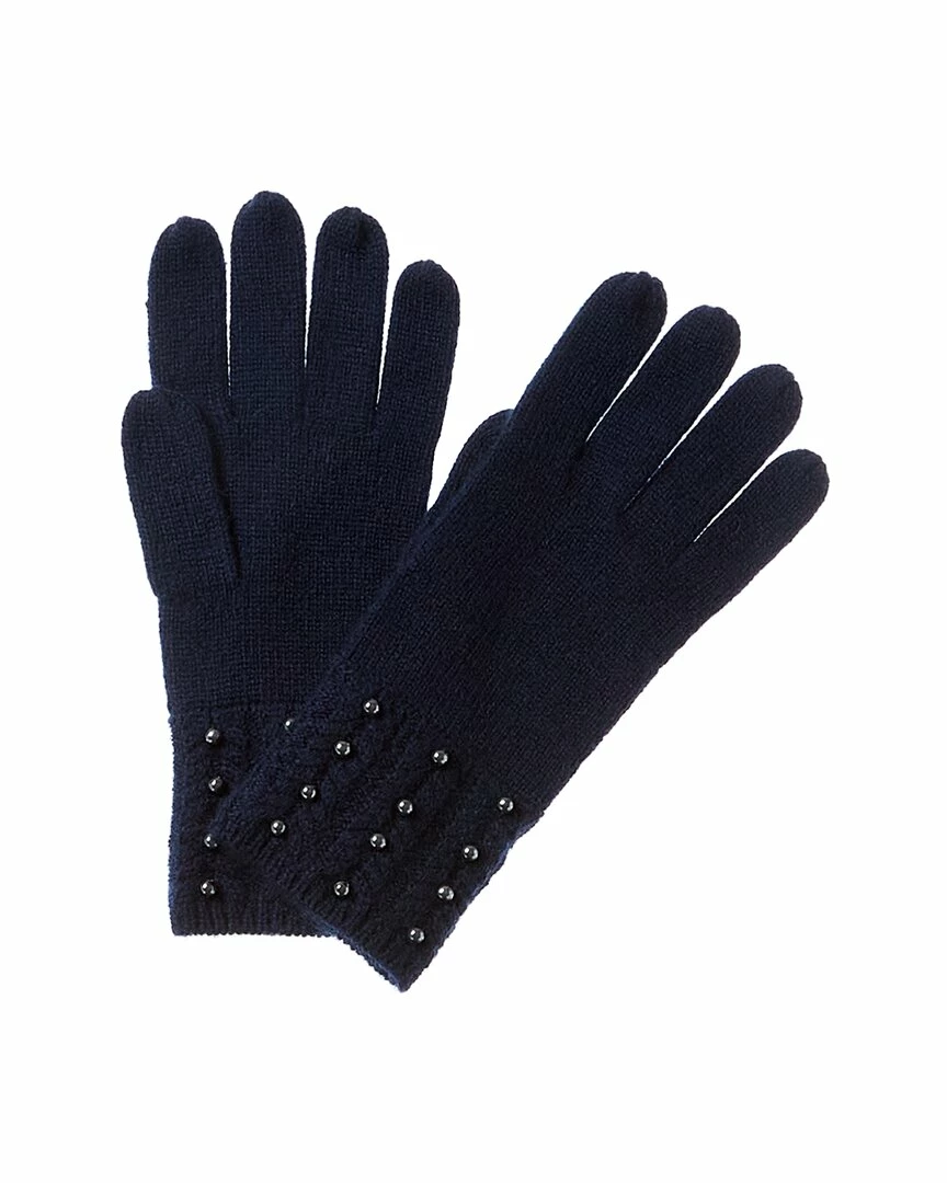 Budget 😉 women Forte Cashmere Pearl-Studded Cashmere Gloves ⌛ 1 Budget 😉 women Forte Cashmere Pearl-Studded Cashmere Gloves ⌛