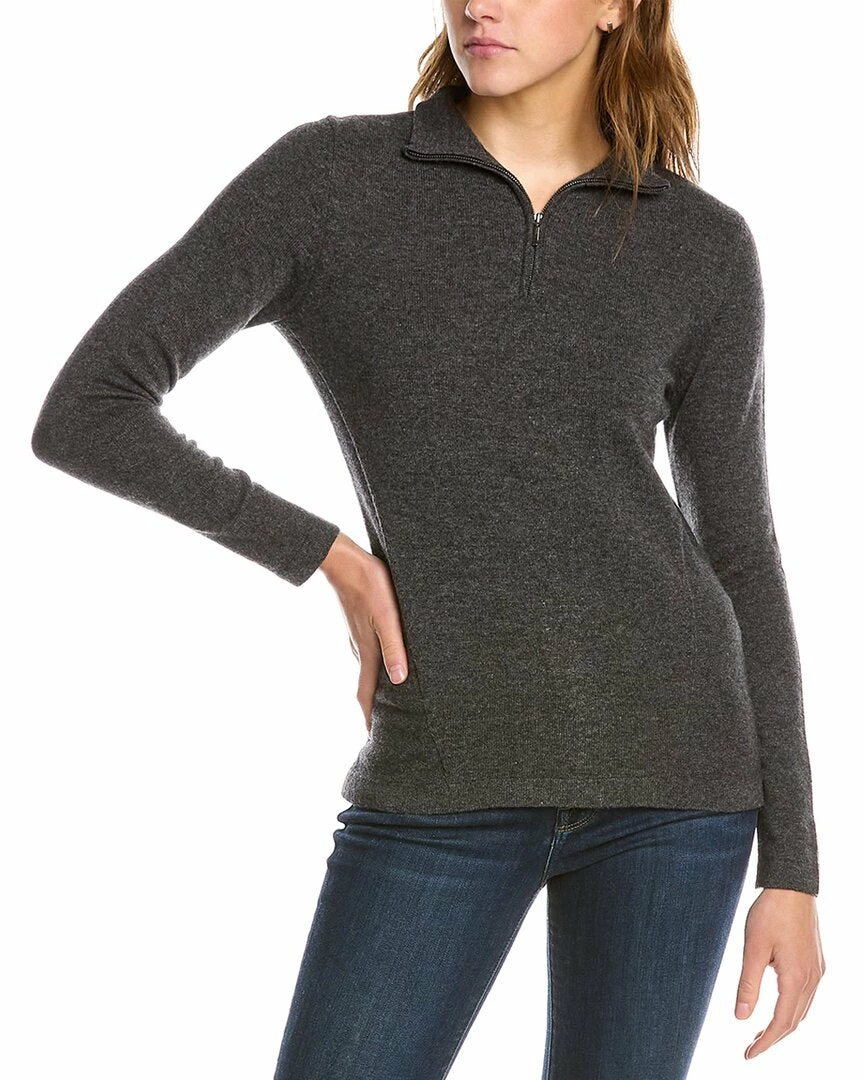 Best Sale 🔥 women Forte Cashmere Quarter-Zip Cashmere Sweater ⭐ 1 Best Sale 🔥 women Forte Cashmere Quarter-Zip Cashmere Sweater ⭐