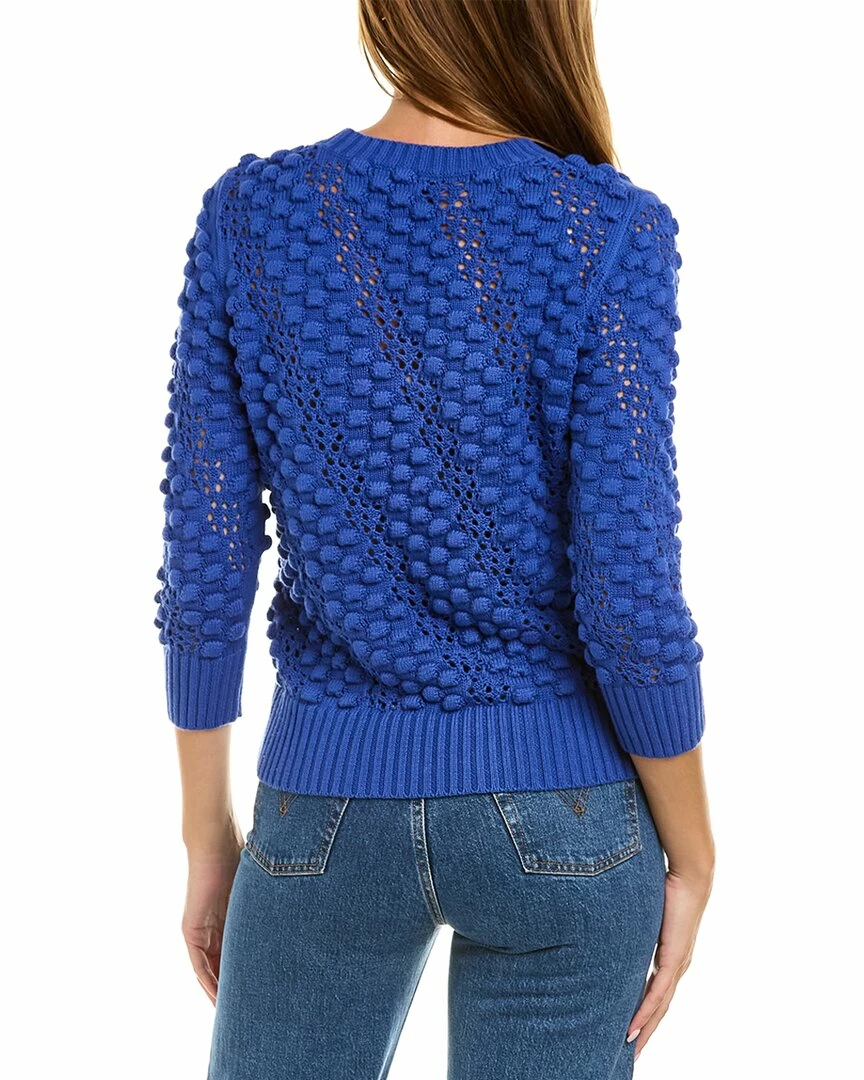 Outlet ✨ women Forte Cashmere Bubble Sweater ⌛ 2 Outlet ✨ women Forte Cashmere Bubble Sweater ⌛ - Image 2