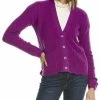 Cheapest 🧨 women Forte Cashmere Scallop Hem Cashmere Cardigan ⌛