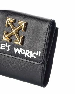 Flash Sale 🌟 OFF WHITE 👩 women Off-White Jitney Leather French Wallet 🔥 -US Off-White Sales 2022 2d050d0135a34838b696c43e2ec1e69c 1080x
