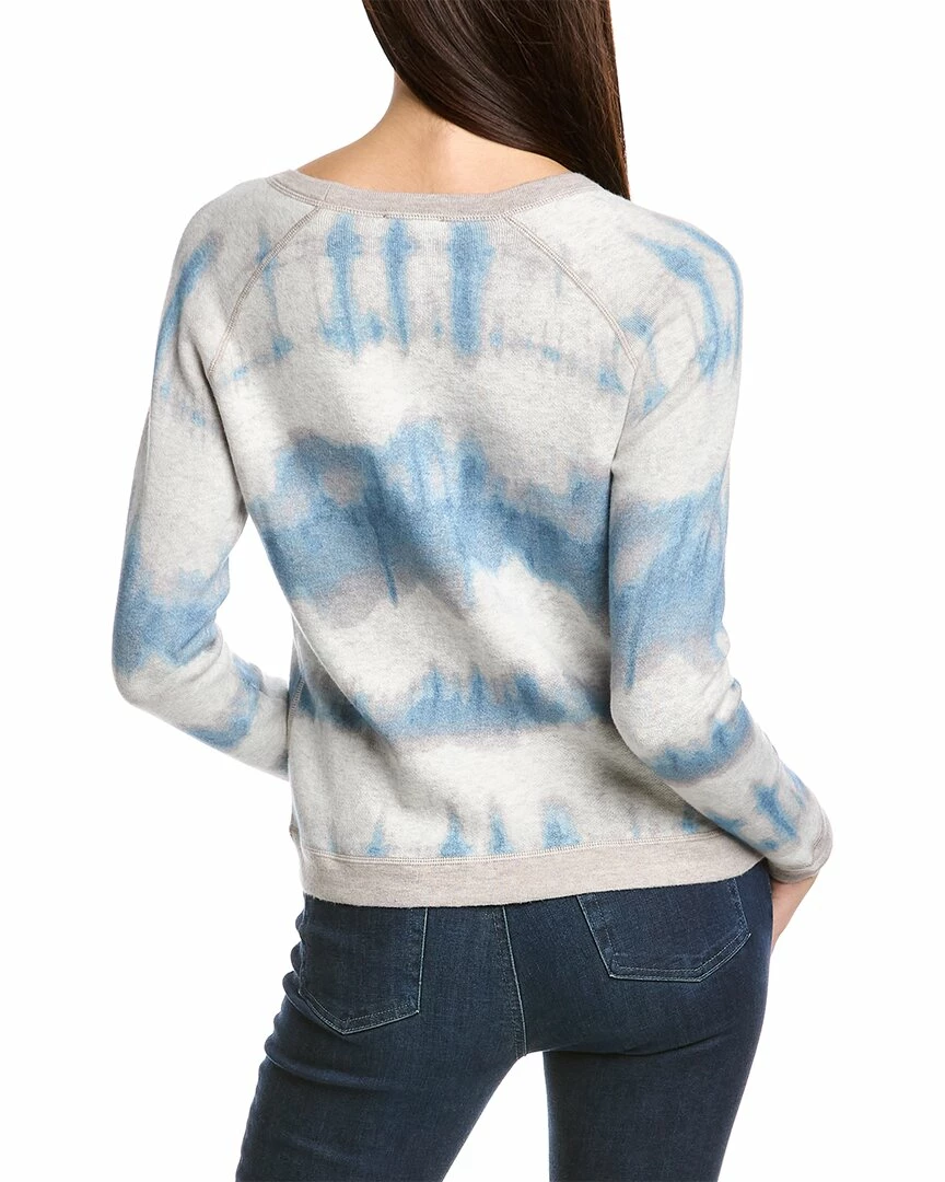 Deals 😍 women Forte Cashmere Tie-Dye Reversible Cashmere-Blend Sweater 🛒 2 Deals 😍 women Forte Cashmere Tie-Dye Reversible Cashmere-Blend Sweater 🛒 - Image 2