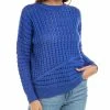 Top 10 ⌛ women Forte Cashmere Open Stitch Sweater ⭐