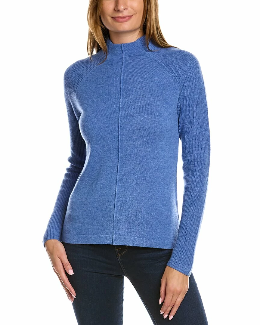 New 🤩 women Forte Cashmere Center Front Seam Funnel Neck Cashmere Sweater ✨ 1 New 🤩 women Forte Cashmere Center Front Seam Funnel Neck Cashmere Sweater ✨