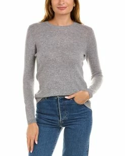 Hot Sale 💯 women Forte Cashmere Basic Crewneck Cashmere Sweater ❤️