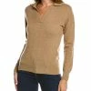 Wholesale 🔔 women Forte Cashmere Polo Neck Cashmere Sweater ⌛