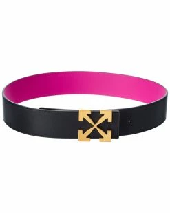Outlet ⌛ OFF WHITE 👩 women Off-White Arrow H40 Reversible Leather Belt 🛒