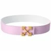 Deals 🧨 OFF WHITE 👩 women Off-White Arrow H40 Reversible Leather Belt ⌛
