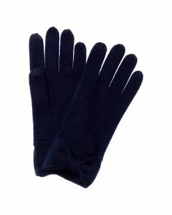 Deals 🌟 women Forte Cashmere Bow Cashmere Gloves 🎉