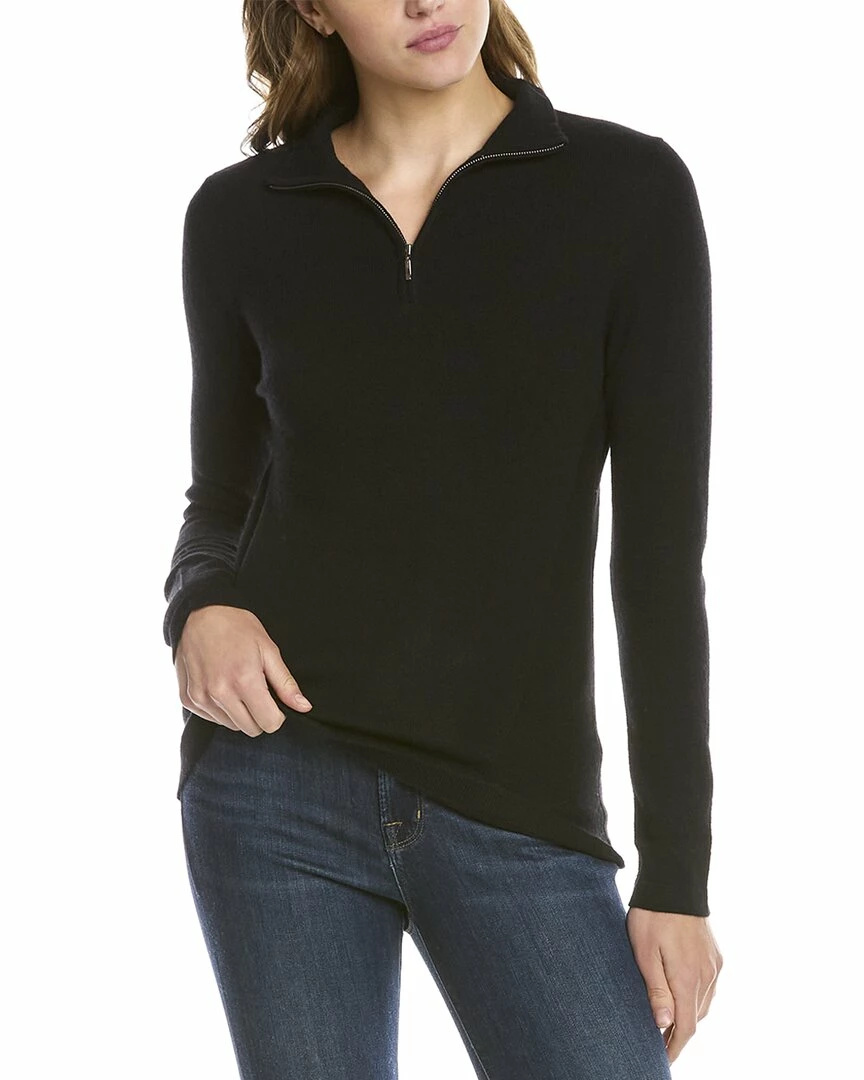 Brand new ❤️ women Forte Cashmere Quarter-Zip Cashmere Sweater 🔥 1 Brand new ❤️ women Forte Cashmere Quarter-Zip Cashmere Sweater 🔥