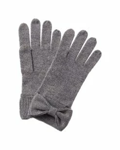 Promo 💯 women Forte Cashmere Bow Cashmere Gloves 🎉