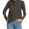 Cheap 🥰 women Forte Cashmere Worsted Easy Funnel Cashmere Sweater 😍