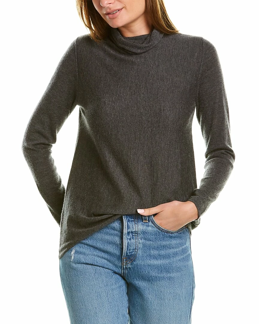 Cheap 🥰 women Forte Cashmere Worsted Easy Funnel Cashmere Sweater 😍 1 Cheap 🥰 women Forte Cashmere Worsted Easy Funnel Cashmere Sweater 😍