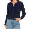 Wholesale 🎉 women Forte Cashmere Cropped Bubble Cardigan 🎉