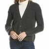 Outlet ✨ women Forte Cashmere Scallop Hem Cashmere Cardigan 🛒