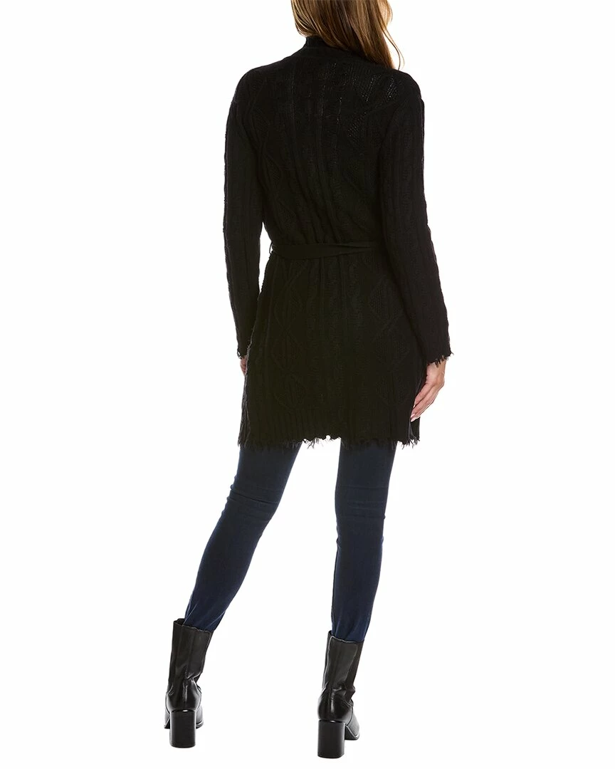 Best Pirce ๐ฅ women Forte Cashmere Fringe Cable Wool & Cashmere-Blend Cardigan ๐คฉ 2 Best Pirce ๐ฅ women Forte Cashmere Fringe Cable Wool & Cashmere-Blend Cardigan ๐คฉ - Image 2