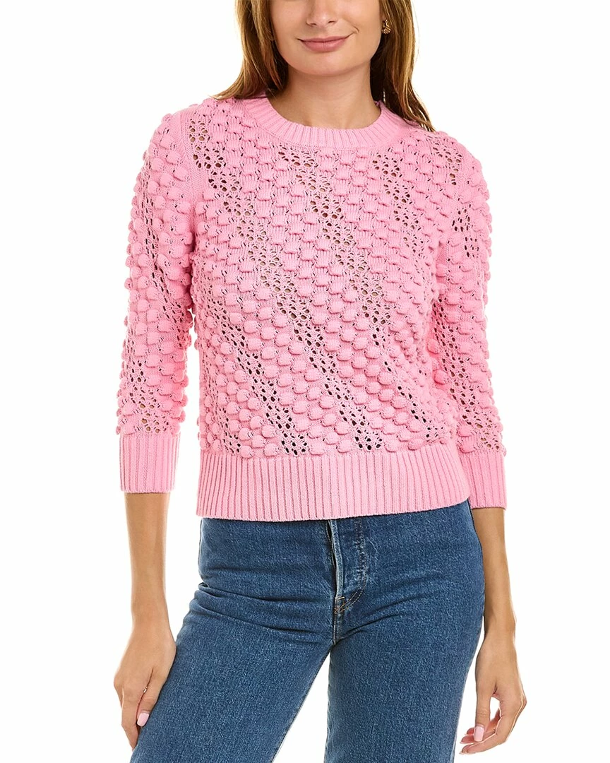 Discount ✔️ women Forte Cashmere Bubble Sweater 🎉 1 Discount ✔️ women Forte Cashmere Bubble Sweater 🎉