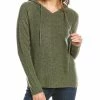 Buy 🛒 women Forte Cashmere Ribbed Cashmere Pullover ✔️