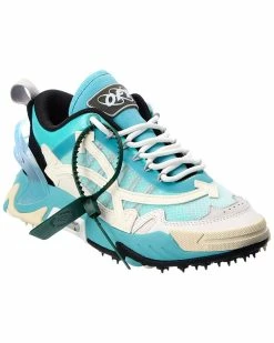 Discount 🔔 OFF WHITE 👩 women Off-White Odsy 2000 Leather & Mesh 👟 Sneaker ❤️