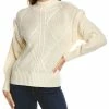 Budget 🔔 women Forte Cashmere Fashioned Rib Turtleneck Wool & Cashmere-Blend Sweater 😉