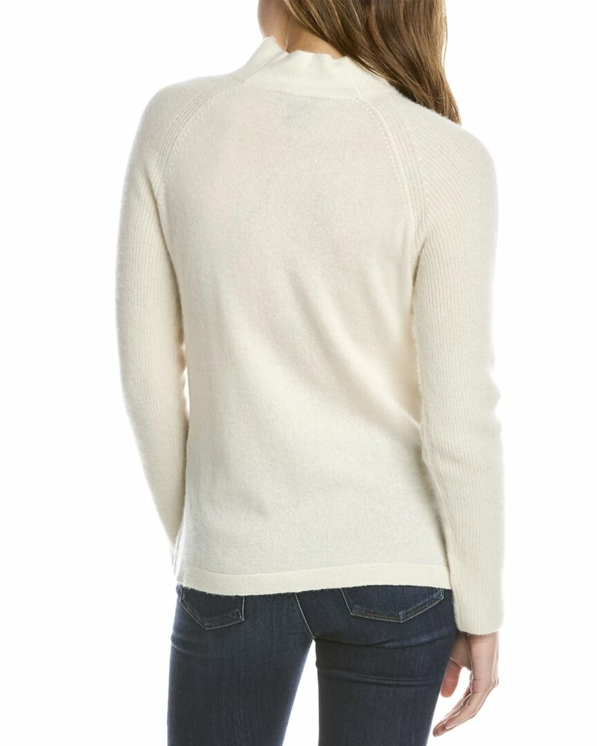 Cheapest 👍 women Forte Cashmere Center Front Seam Funnel Neck Cashmere Sweater 🎁 2 Cheapest 👍 women Forte Cashmere Center Front Seam Funnel Neck Cashmere Sweater 🎁 - Image 2