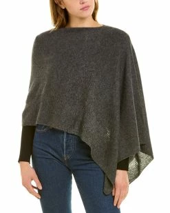 Wholesale 🥰 women Forte Cashmere Garter Trim Cashmere Topper 👏