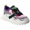 Top 10 🛒 OFF WHITE 👩 women Off-White Odsy 1000 Leather & Mesh 👟 Sneaker ✔️