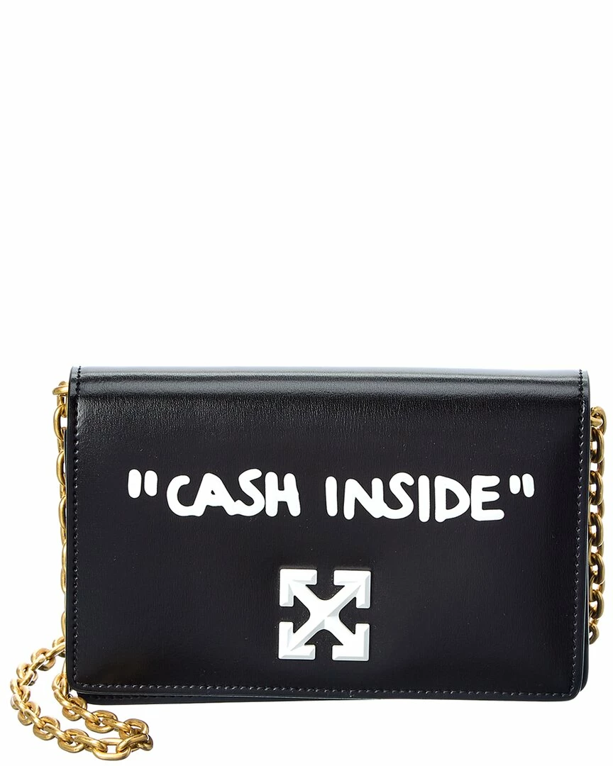 Buy ✨ Off-White™ 👩 women Off-White Jitney 0.5 Leather Shoulder Bag 😍 1 Buy ✨ Off-White™ 👩 women Off-White Jitney 0.5 Leather Shoulder Bag 😍