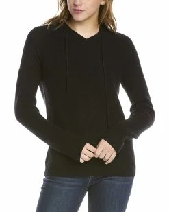 Coupon 😉 women Forte Cashmere Ribbed Cashmere Pullover 🛒