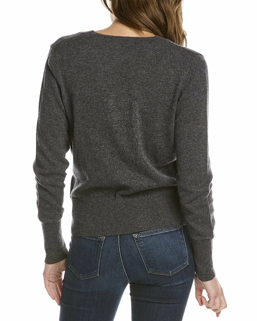 Cheap ๐ women Forte Cashmere Drape Surplice Cashmere Sweater ๐ 2 Cheap ๐ women Forte Cashmere Drape Surplice Cashmere Sweater ๐ - Image 2