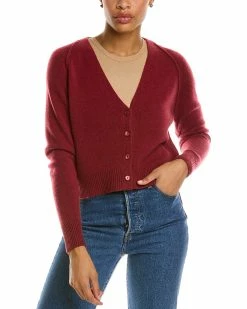 Buy 🔔 women Forte Cashmere Cropped Cashmere Cardigan ✔️