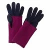 Promo 🥰 women Forte Cashmere Reversible Colorblocked Gloves 👏