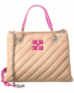 Promo 😍 OFF WHITE 👩 women Off-White Jackhammer 25 Leather Shoulder Bag 😉