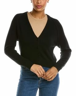 Discount 🛒 women Forte Cashmere Cropped Cashmere Cardigan 🤩
