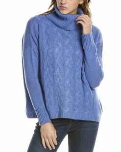 Budget 🧨 women Forte Cashmere Easy Cable Cowl Cashmere Popover ✨