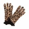 Hot Sale 🎁 women Forte Cashmere Leopard Bow Cashmere Gloves 🎁