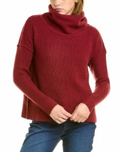 Best deal 😀 women Forte Cashmere Waffle Knit Cashmere Sweater 😀