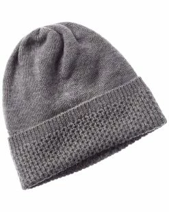 Coupon 💯 women Forte Cashmere Texture Cashmere Hat 🤩