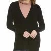Best Pirce ❤️ women Forte Cashmere Cable Boyfriend Wool & Cashmere-Blend Cardigan ❤️