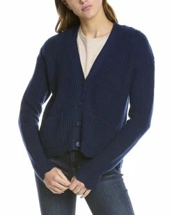 Wholesale 🤩 women Forte Cashmere Scalloped Wool & Cashmere-Blend Cardigan 👏