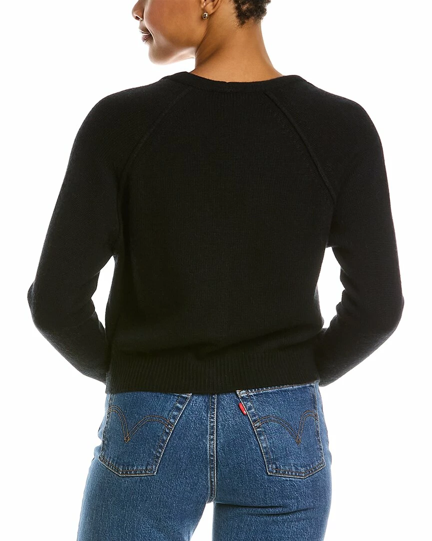 Discount 🛒 women Forte Cashmere Cropped Cashmere Cardigan 🤩 3 Discount 🛒 women Forte Cashmere Cropped Cashmere Cardigan 🤩 - Image 3